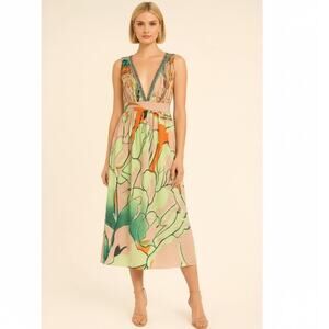 Anthropologie Nerida Midi Dress New With Tags XS
